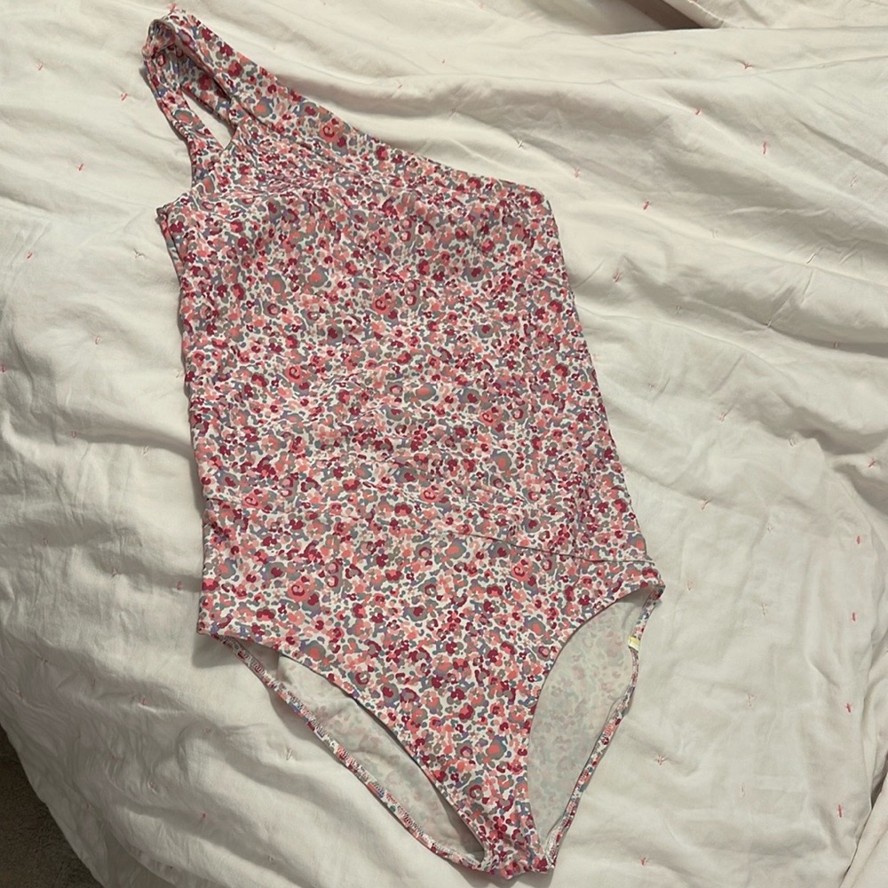 Summersalt Floral One Piece Swimsuit - Pink and Red